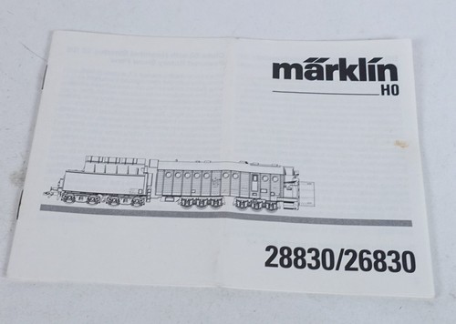 Märklin 26830 28830 - mÄrklin,
